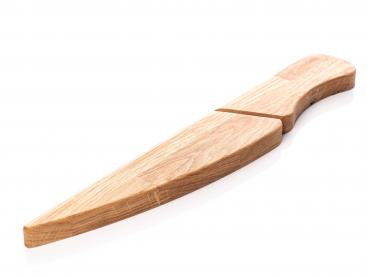 Messerhalter ( Eiche )  magnetisch 40cm für 11 Messer mit 3M Klebepads und Dübel (wahlweise selbstklebend oder mit Bohren) Magnetleiste für Messer I Messerleiste für Wand